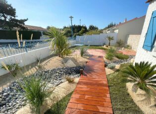 Projet jardin bord de mer avant de maison au Fenouiller (Vendée)