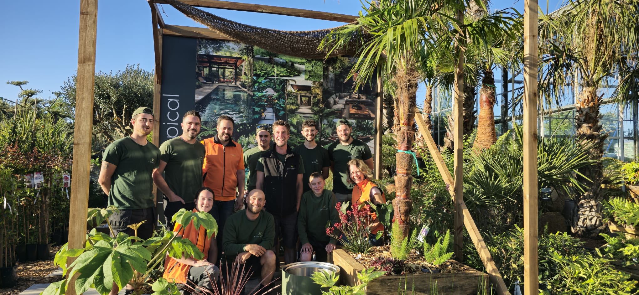 L'équipe BOTAANY, paysagistes et scénaristes de jardins naturels vous attend !