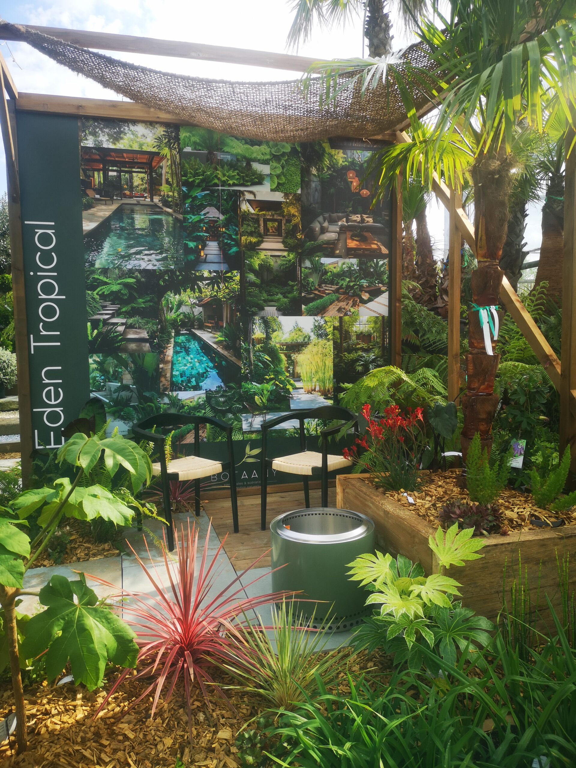 Jardin thématique inspirations 2025 : Eden tropical