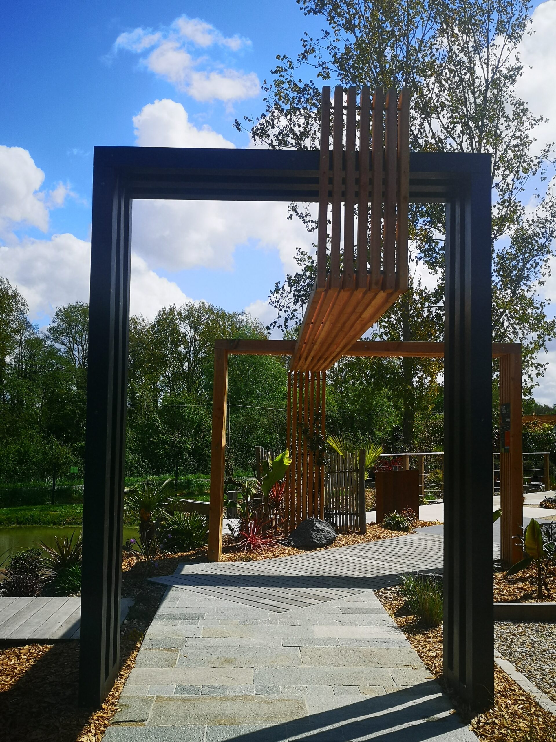 pergola sur mesure BOTAANY paysagistes pergola sur mesure BOTAANY paysagistes