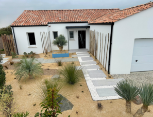 Création d'un jardin méditerranéen au Fenouiller par BOTAANY paysagistes (85)