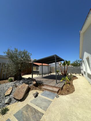 Création d'un jardin à Saint Jean de monts (85) par BOTAANY