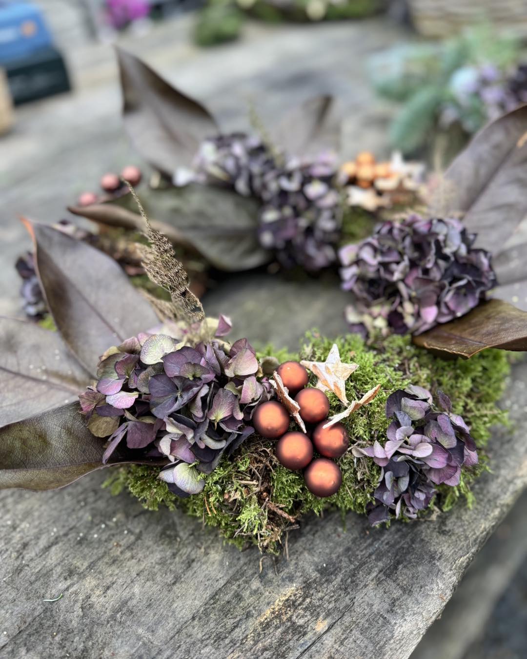 Atelier Couronne de Noël à BOTAANY