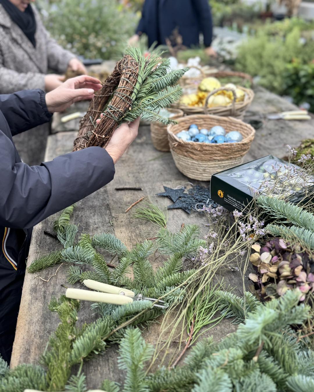 Atelier Couronne de Noël à BOTAANY