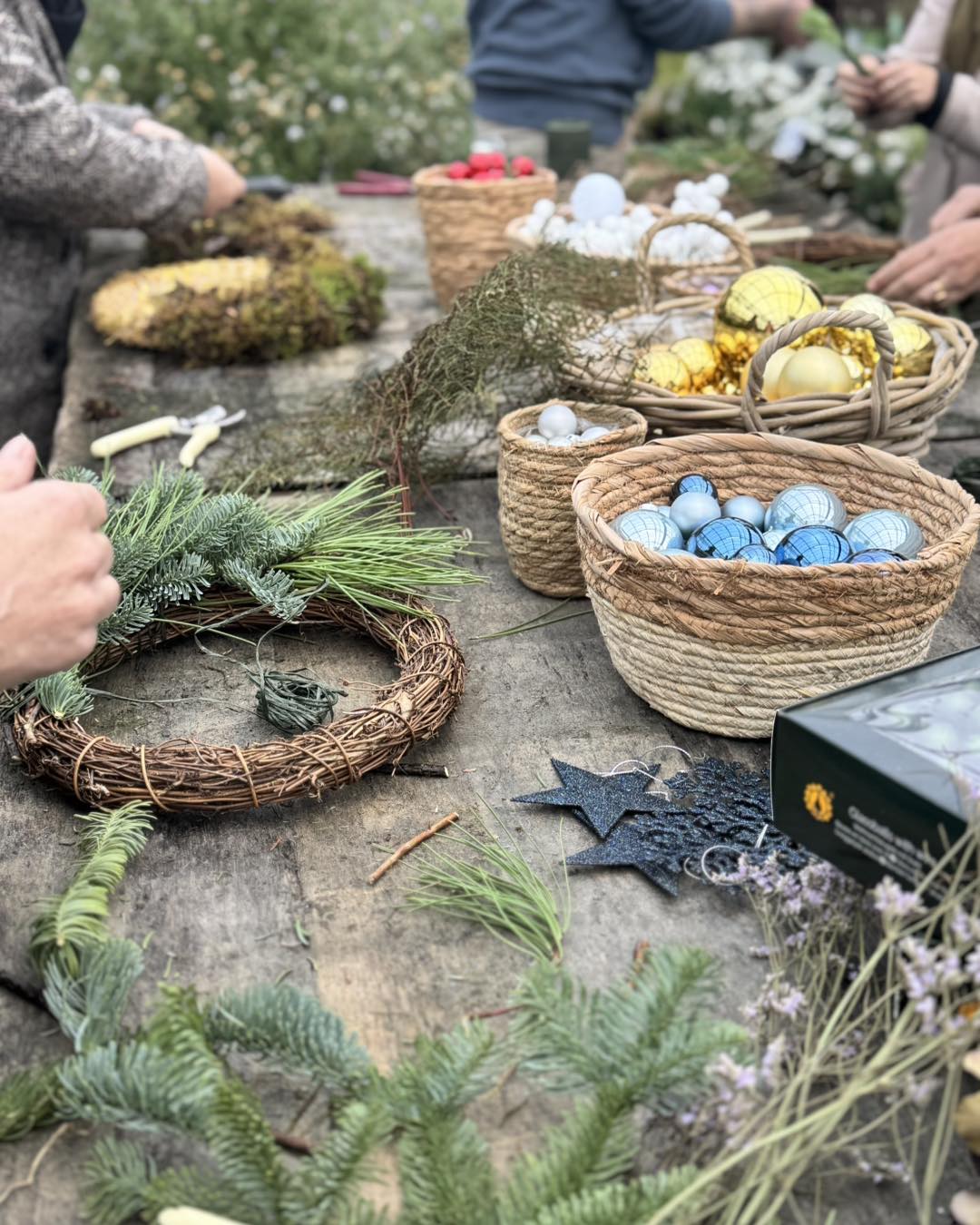 Atelier Couronne de Noël à BOTAANY