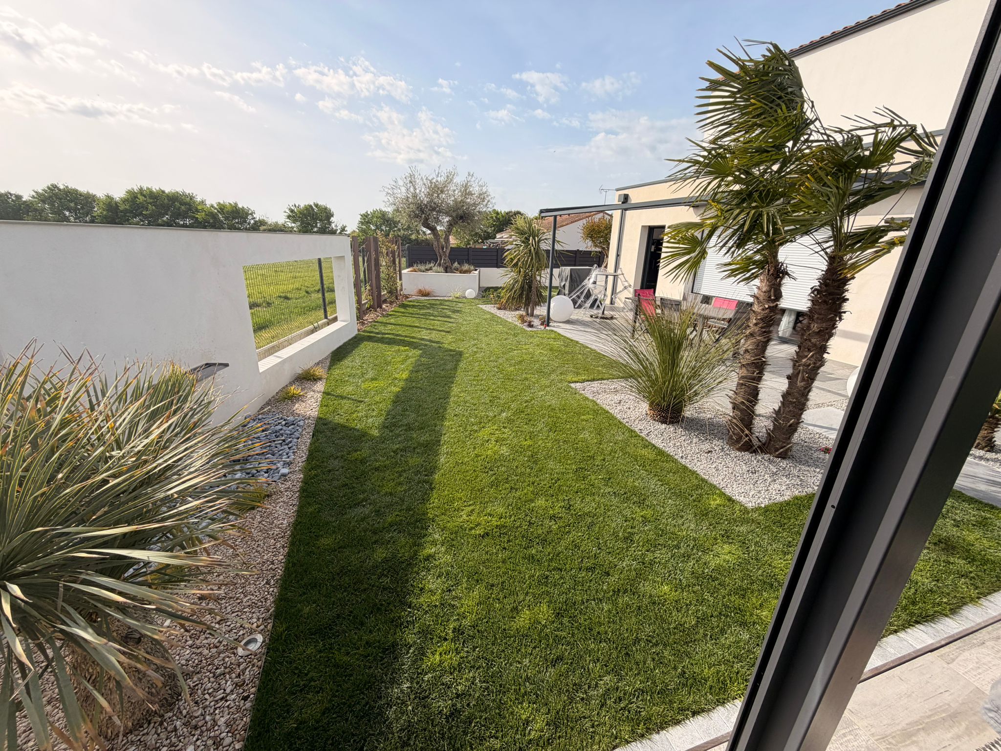 Aménagements extérieurs réalisés près de Saint Gilles Croix de Vie (85)