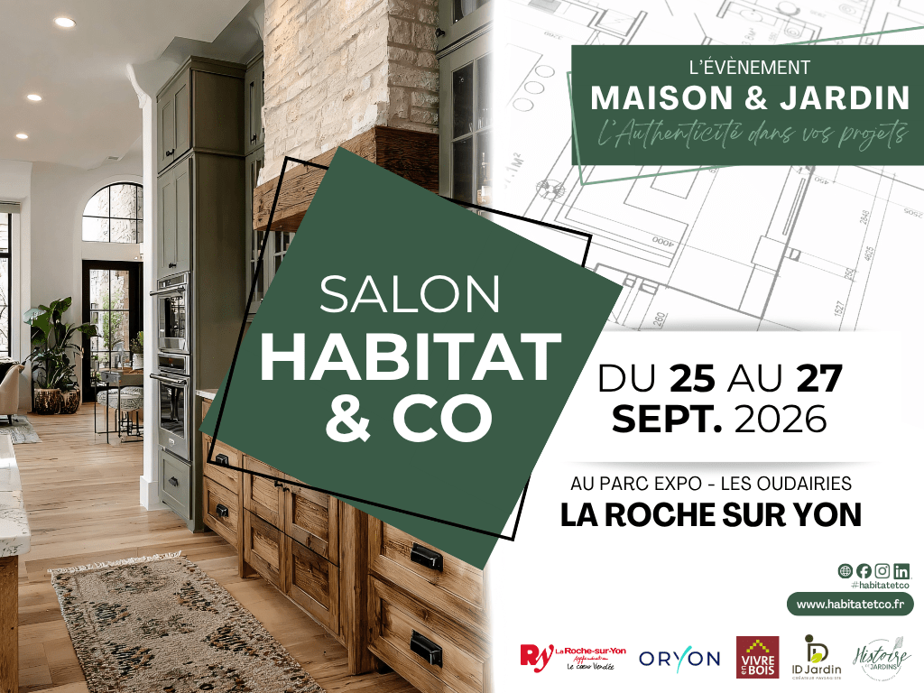 BOTAANY au salon de l'Habitat & Co à La Roche sur Yon les 25.26 et 27/09/2026