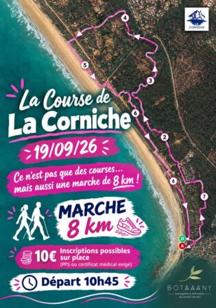 BOTAANY sponsor de la course de la Corniche le 19 septembre 2026