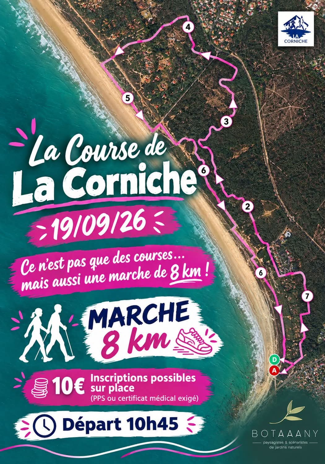 BOTAANY sponsor de la course de la Corniche le 19 septembre 2026