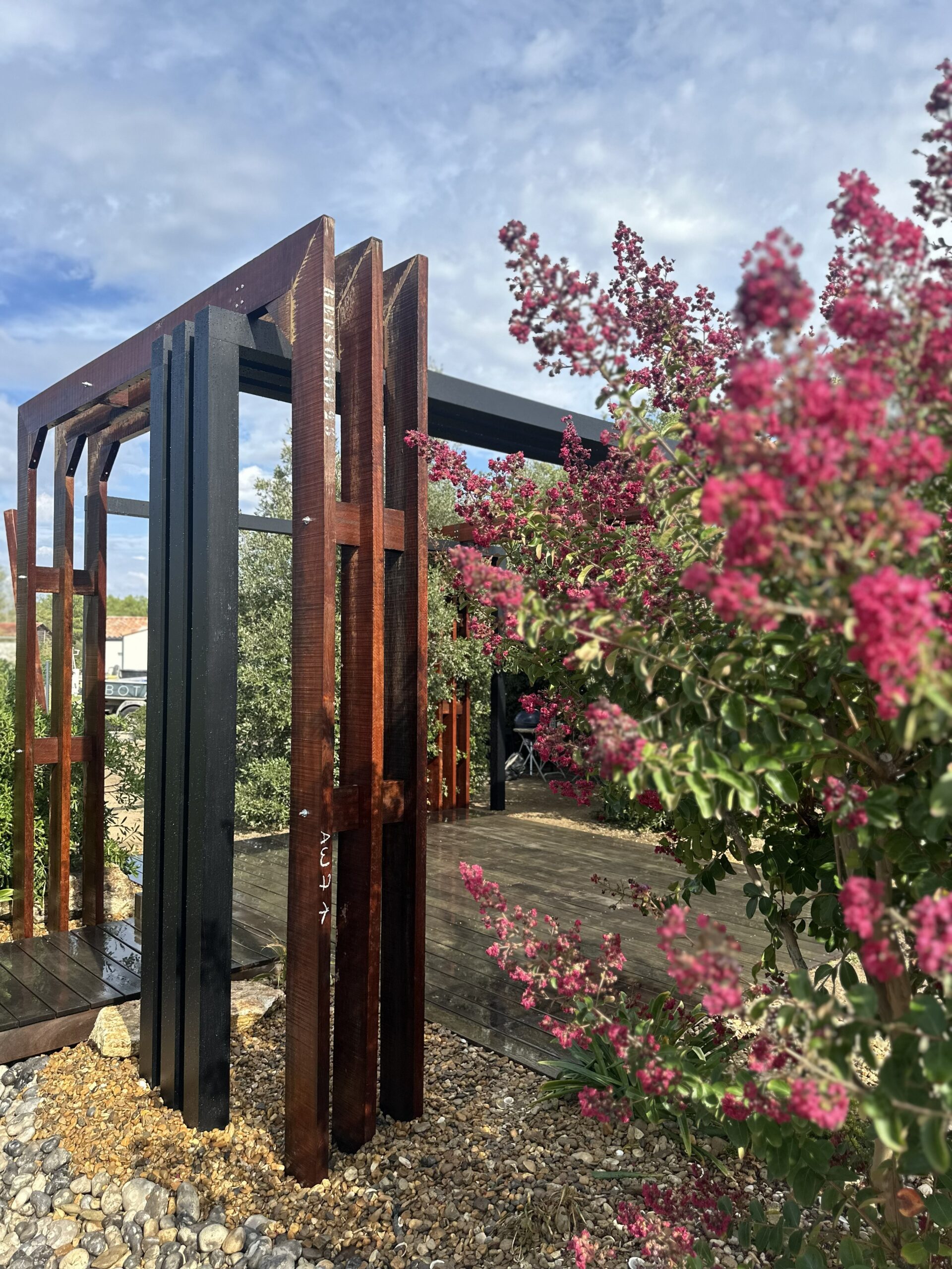 pergola bois sur mesure par BOTAANY