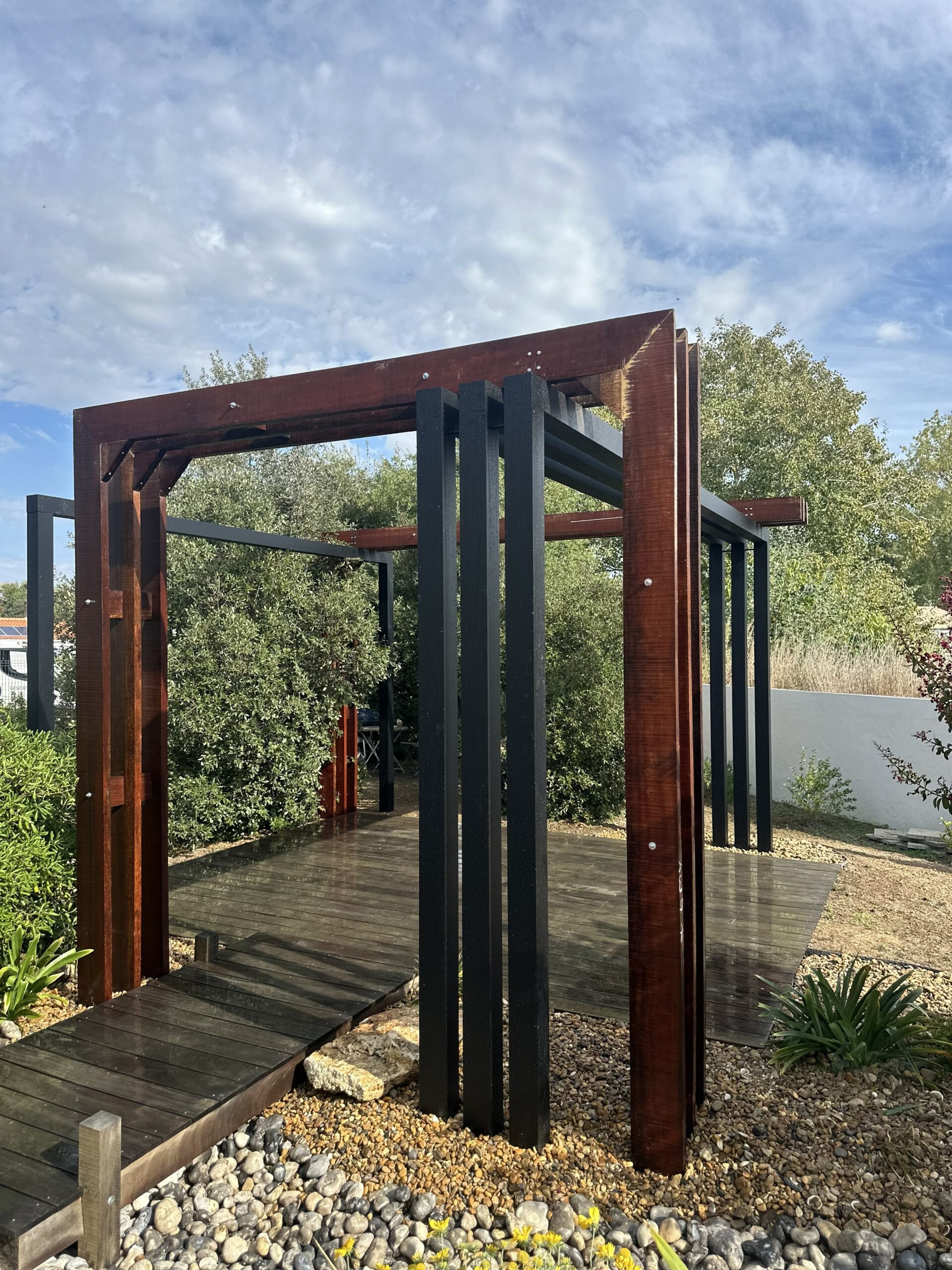 pergola bois sur mesure par BOTAANY
